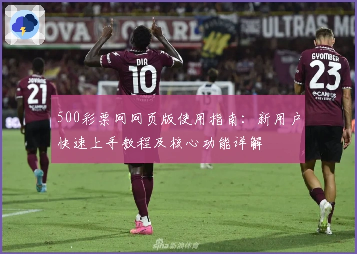 500彩票网网页版使用指南：新用户快速上手教程及核心功能详解